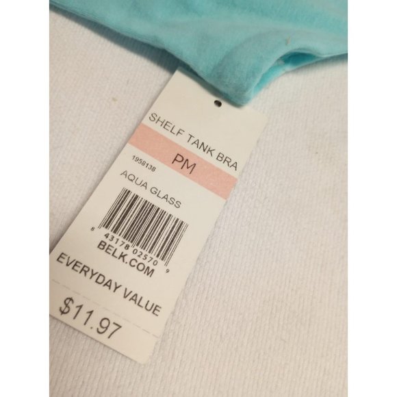 NEW Kim Rogers Light Blue Shelf-Tank Size Petite Medium NWT - Picture 2 of 3
